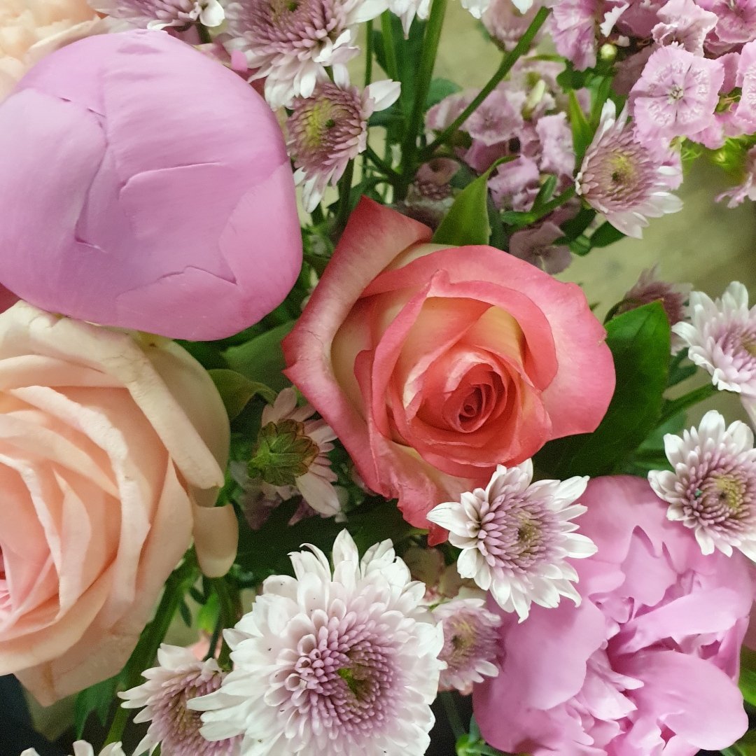 Achat Bouquet de Fleurs Pastels à Chambéry Côté Naturel