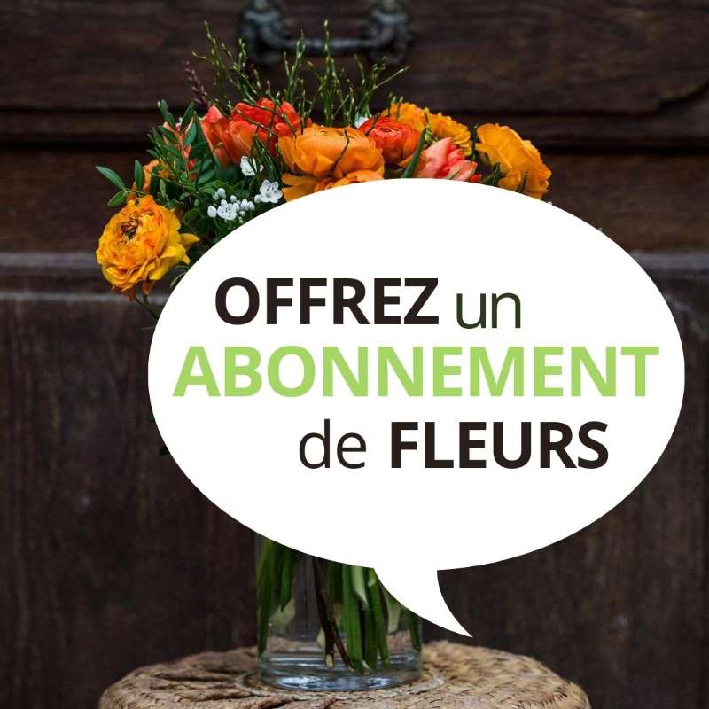 Abonnement bouquets de fleurs Chambéry | Artisan fleuriste Côté Naturel